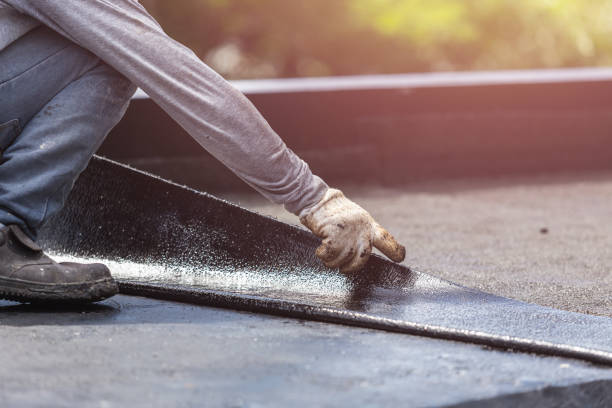 Professional Crawl Space Encapsulation technician working in Bayville, NJ